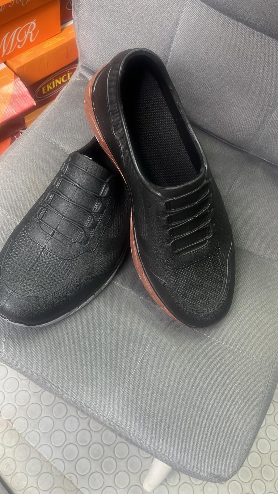 Kara Lastik Mest Ayakkabısı